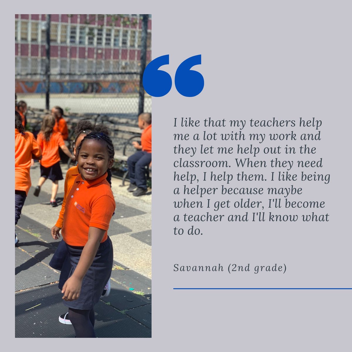 At CPCS, we are family! Erika and her two scholars Tristin and Savannah speak about our teachers with glee! 👩🏽‍🏫 🍎 Interested in learning more about our school community? Follow us for future updates!  #wearecpcs #brooklynparents #charterschool #bwc  #brooklyneducation #brooklyn