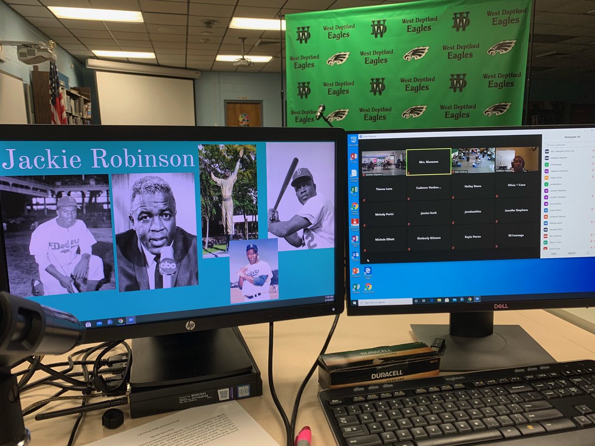 WDMS put on an excellent virtual living wax museum for our students to enjoy and learn about various influential current or past African Americans in history.