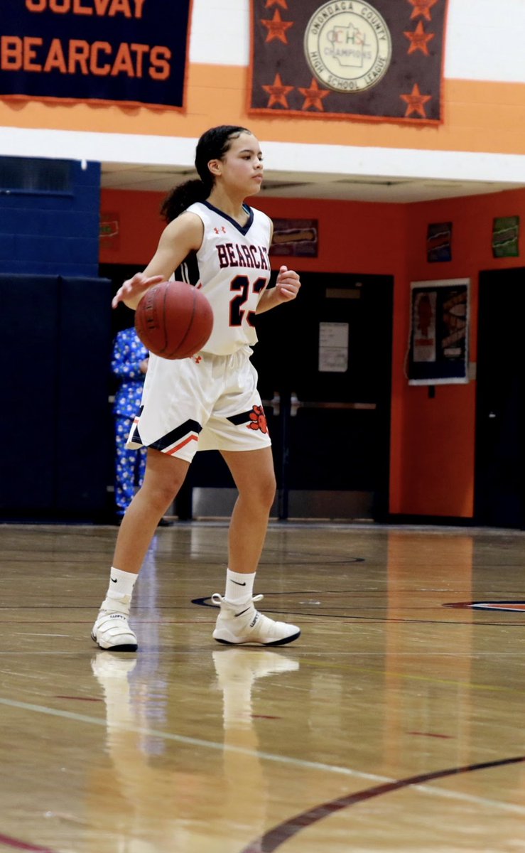 SShawnmitchell7's tweet photo. Congrats to @SolvayAthletics GBB on a fun, shorten pandemic season! Best of luck and thank you to seniors @MyahPlatler @OPetralito @RyleighBidwell and Kaya Watts! #fungroup https://t.co/nHojDXUnsO