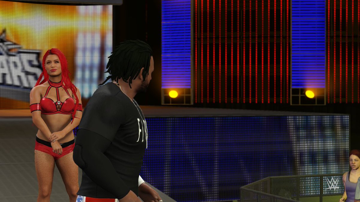 floydbanks2k26's tweet photo. Guy Harris gains a manager in @natalieevamarie in
@WWENXT. Eva is on the verge of taking the #2KPlayer to the #NXTTitle. Thanks to a #5StarMatch, we see a brand new #Number1Contender.
#XboxOne #WWE2K16 #XboxShare #CAW #NXT #MyCareer https://t.co/lj4eZRHkhR