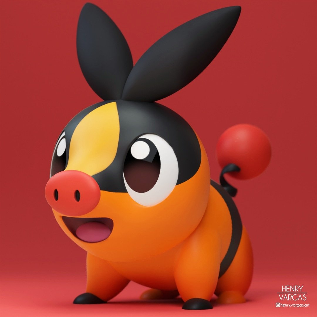 henryvargasart's tweet image. Tepig