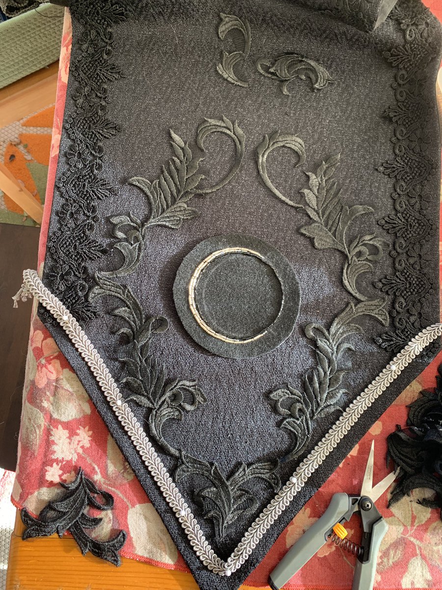 catamancycos's tweet photo. Figuring out lace appliqué placements before I commit to anything (he will be Extra because I’m feeling like that) https://t.co/dWznOvNuxi