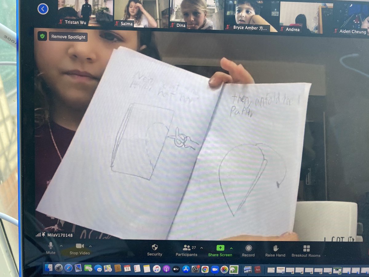 ELobsenz's tweet photo. Feeling refreshed and excited after a session with @Mattglover123  Ss tried out zooming in or out illustrating their writing today and shared how it will help their readers #cdnisls https://t.co/dSIBYrYP3k