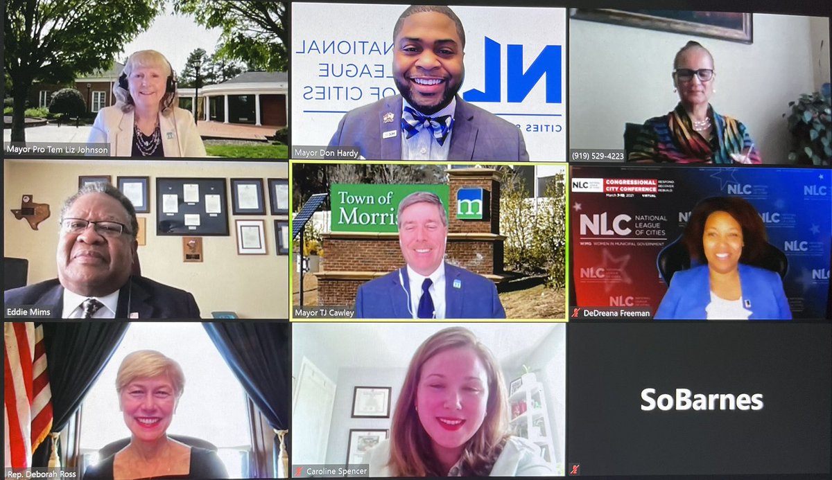 MayorDonHardy1's tweet photo. Great meetings with US Senators and Representatives today advocating for the #AmericanRescuePlan with @leagueofcities @RepDeborahRoss and @RepDavidEPrice your vote to help #BuildBackBetter Cities, Towns and Villages made history. #NLCCCC #RespondRecoverRebuild We thank you!!! https://t.co/MskShoAsj8