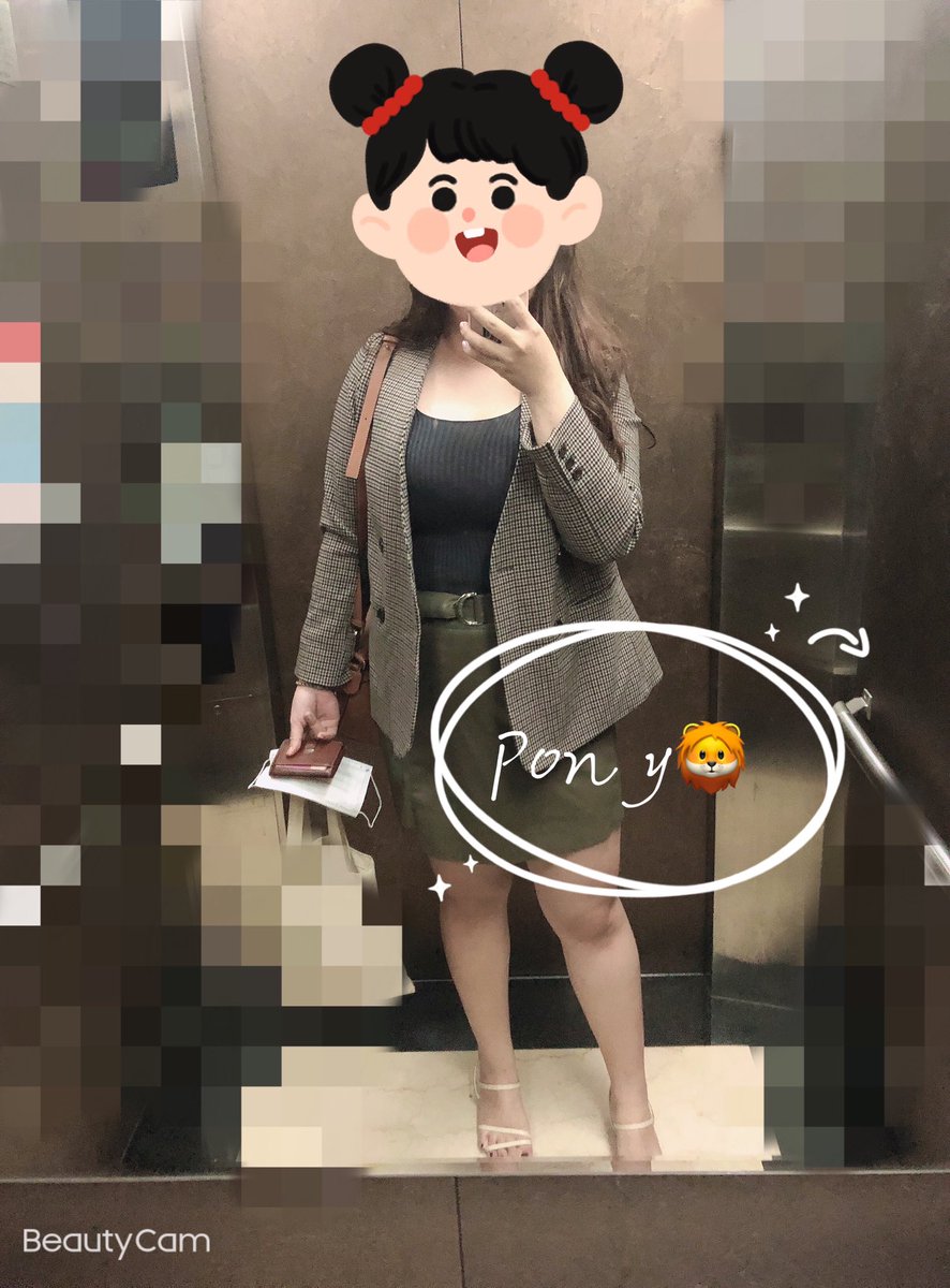 今天被朋友拎出門吃飯 穿這樣可以嗎☺️☺️ https://t.co/WZ5DfOGbOm