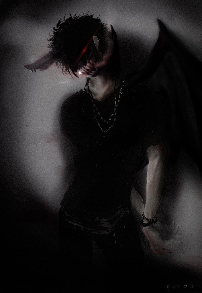 bisppoo's tweet image. ayo😳 fan art #DAYWALKER actually really pumped for the song, theres gonna be no sleeping tonight yieeee  #corpsefanart