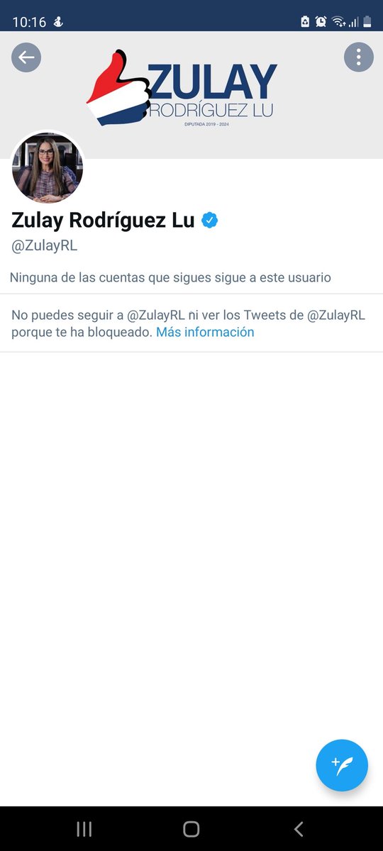 GreyvicD's tweet photo. @Mayiherbar05 @ZulayRL Ya me bloqueo la honorable diputada que no tiene los ovarios para aceptar que es una xenofoba de primera clase y pueden leer todos mis tweets y verán que no le falte el respeto en ningún momento, pero la verdad le duele y carece de argumentos para defenderse siempre 🤡 https://t.co/DVcJKwLyow