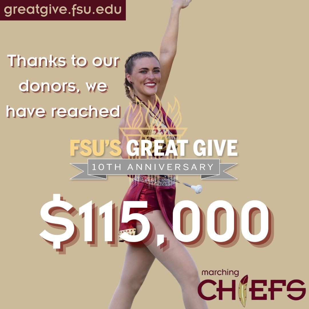 Amazing. Simply amazing. #MCATDT #FSUGreatGive