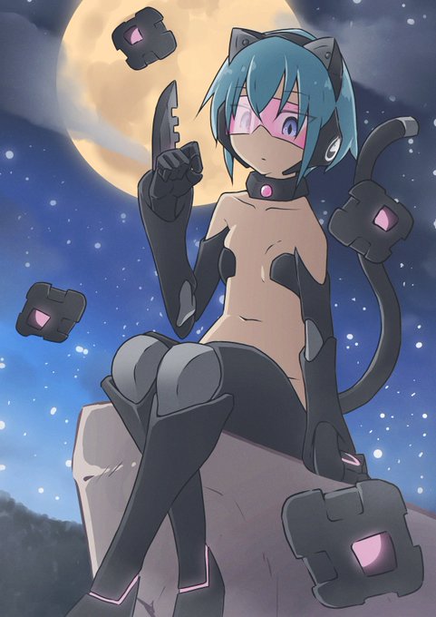 新しいうちの娘「シャノワール」ちゃんです
戦うアンドロイドです
#うちの娘 