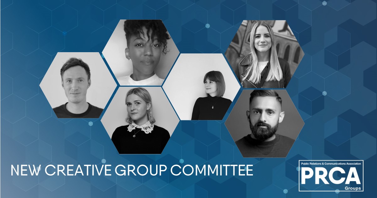 The new PRCA Creative Group Committee has been revealed!

1️⃣<a href="/amytweetedthis/">Amy Jones</a> 
2️⃣<a href="/AndyGarner09/">Andy Garner</a>
3️⃣<a href="/HaranR/">Haran Ramachandran</a>
4️⃣<a href="/missellietuck/">Ellie Tuck</a>
5️⃣<a href="/SHAN_RW/">Shannon Rebekah</a>
6️⃣<a href="/violahazlerigg/">Viola Hazlerigg</a>

📰 ow.ly/2GYO50DV9yf