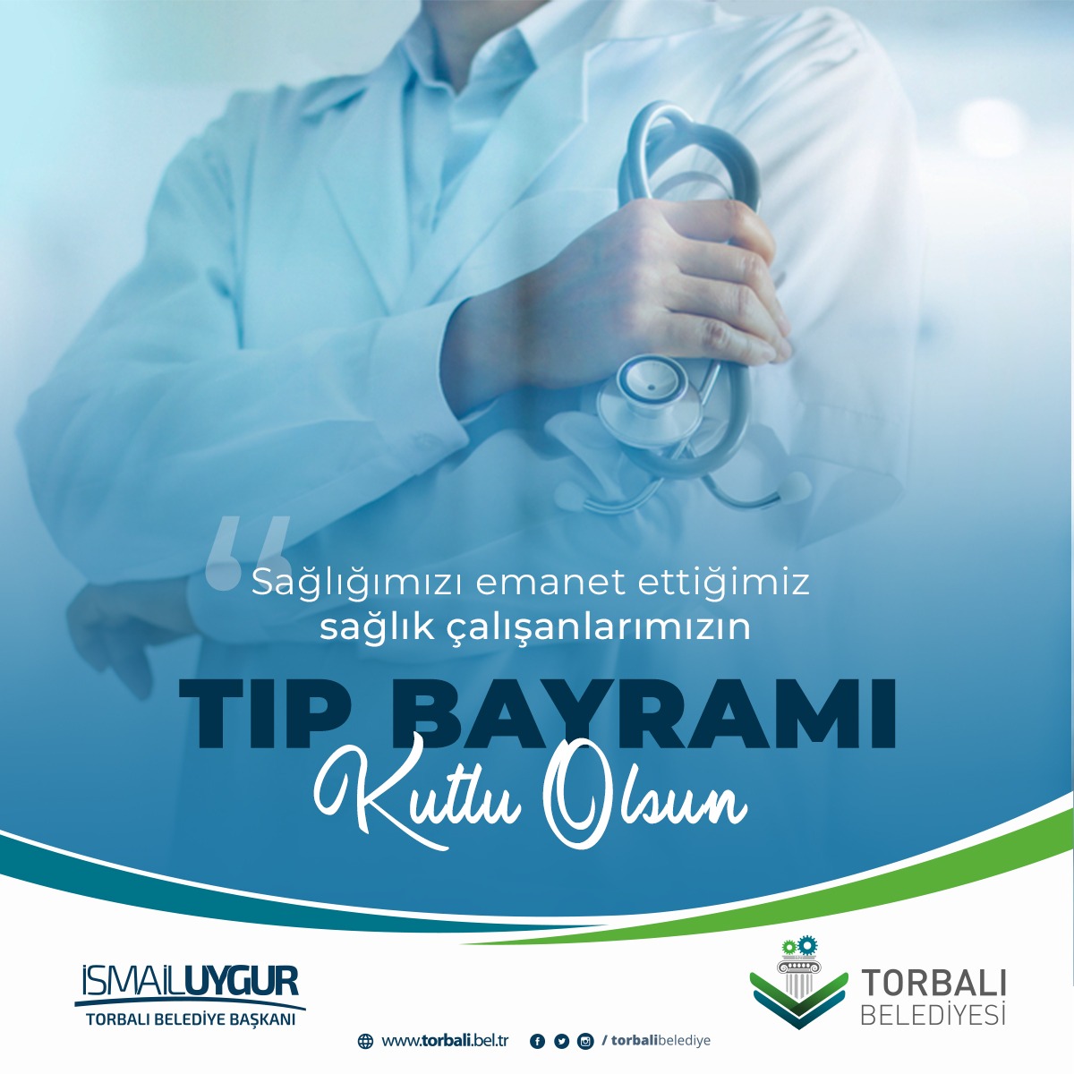 torbalibelediye's tweet photo. Toplum sağılığını korumak adına canı pahasına görev yapan, İçinde bulunduğumuz pandemi sürecinde değerini her zamankinden daha çok hissettiğimiz tüm hekimlerimizin ve sağlık çalışanlarımızın 14 Mart Tıp Bayramı kutlu olsun. https://t.co/3En2SYapTc