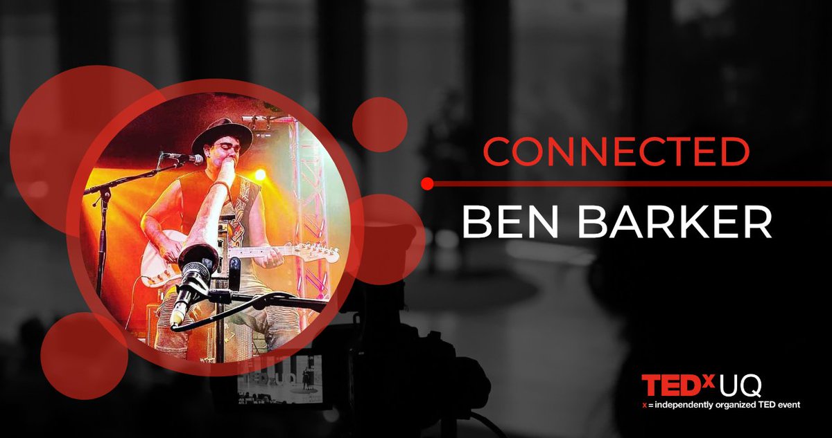 🎶Aboriginal Australian musician Ben Barker will combine the Didgeridoo and Guitar simultaneously to create a fusion of the past and present at TEDxUQ 2021: Connected.

We can't wait for Saturday! Stay updated here: facebook.com/events/8537338…