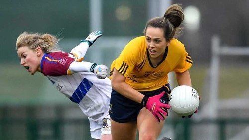 DCUDocEirGAA's tweet photo. On this day 2018... A star studded 
@DCU side captained by @MoloneyAishling landed the @LadiesHEC O’Connor Cup in thrilling fashion in Abbotstown with a 2-12 to 0-17 win over UL. #OnThisDay https://t.co/J3HDB6rPab