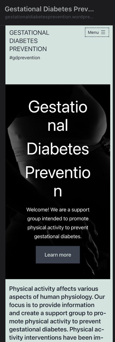 Preventing Gestational Diabetes through Exercise tweet media