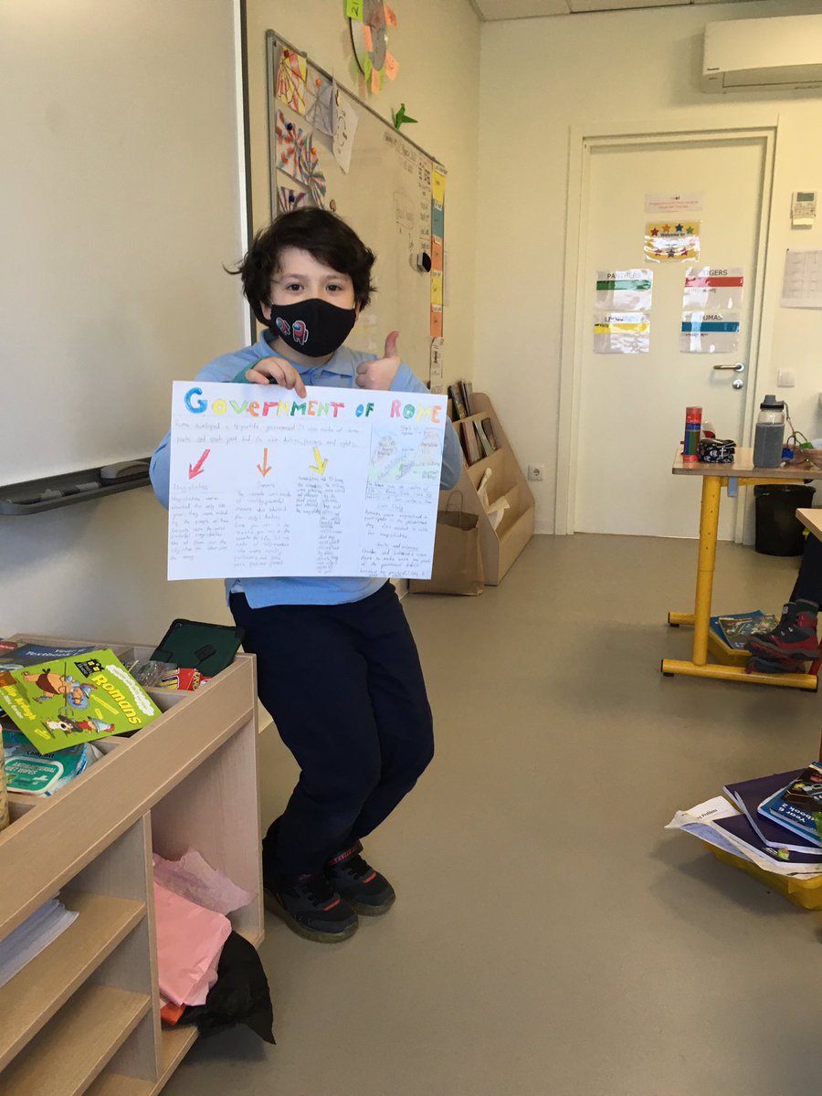 BISTYear56's tweet photo. Year 6 made some great presentations on the structure of the Roman government. https://t.co/fzvosn4bJY