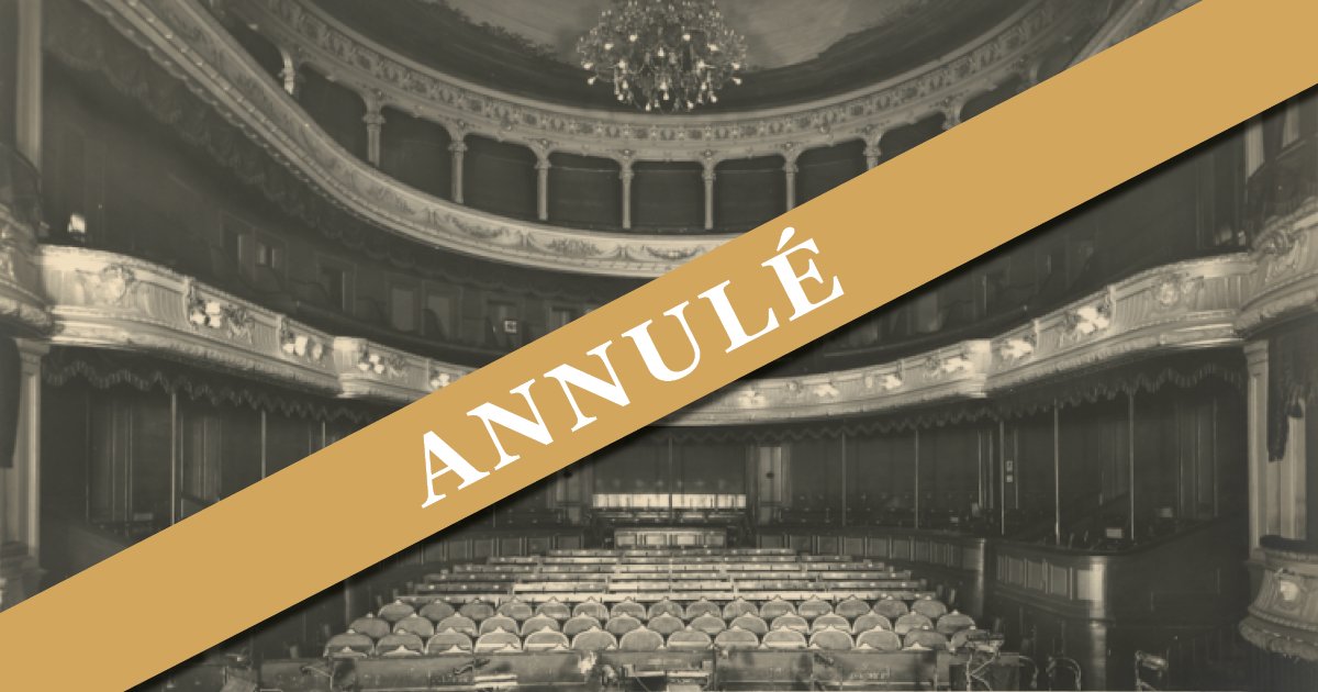 Le #Gala des 150 ans, prévu les 26 &amp; 28 mars 2021, est officiellement annulé 😢 Au vu des conditions actuelles, nous ne pouvons pas encore rouvrir nos portes. Dans l'intervalle, nous préparons activement la saison prochaine !  #opéra #réouverture #théâtre #anniversary