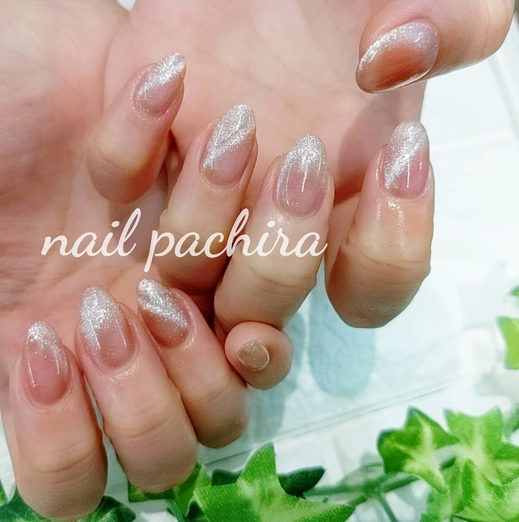 Nail Pachira お客様ネイル マグネットネイル ギャラクシーネイル シンプルネイル オフィスネイル 岡山市北区表町 岡山ネイルサロン ネイルパキラ