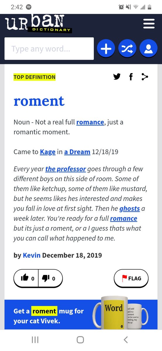 igottadrinkthis's tweet photo. I'd like to share my two unique terms on @urbandictionary #roment #dishcrotch https://t.co/YiGsjHLG7D