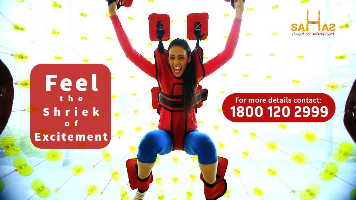 AdventureSahas's tweet photo. Happiness is addictive and we are all set to give you a high dose of entertainment, fun, and thrill. 
Sahas in Ramoji Film City is open now! Book your tickets today! Call 1800 120 2999 for details.  #Sahas #adventureparkinhyderabad #ramojifilmcity #Adventure https://t.co/xcT4JOYQ2W