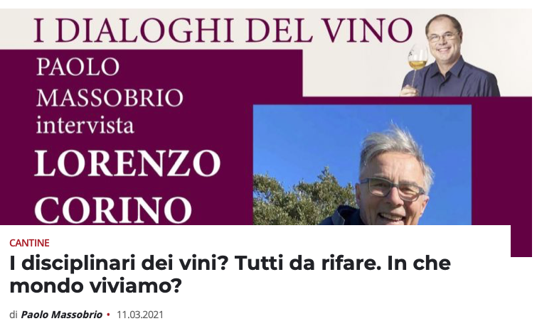 Massolon's tweet photo. Lorenzo Corino non le manda a dire: ecco cosa si intende per sostenibilità. E i disciplinari dei vini? Tutti da rifare. https://t.co/hoirJmlUh6 https://t.co/YvmaHim2sF