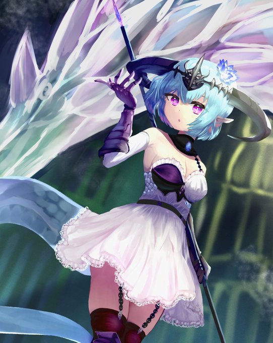 フィルレインちゃん描いた
厚塗りっぽく描いたら時間のかかり方がやばかった 