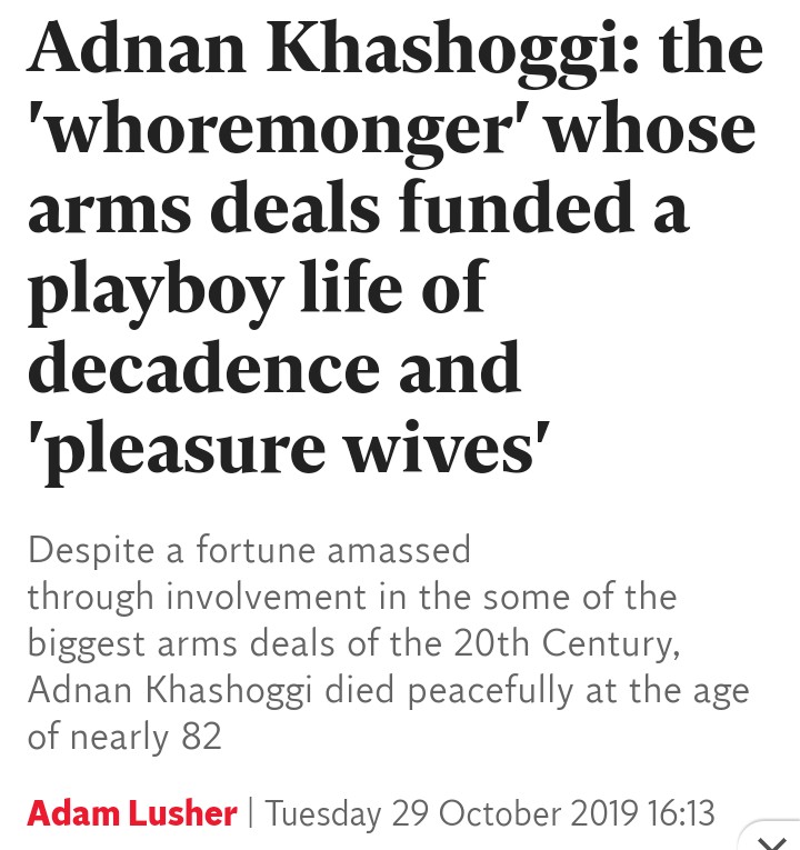 @WilsonWaGitau @Gideon_Kitheka Was reading about the disgraced playboy  Adnan Khashoggi and his ending......quite a thought though!