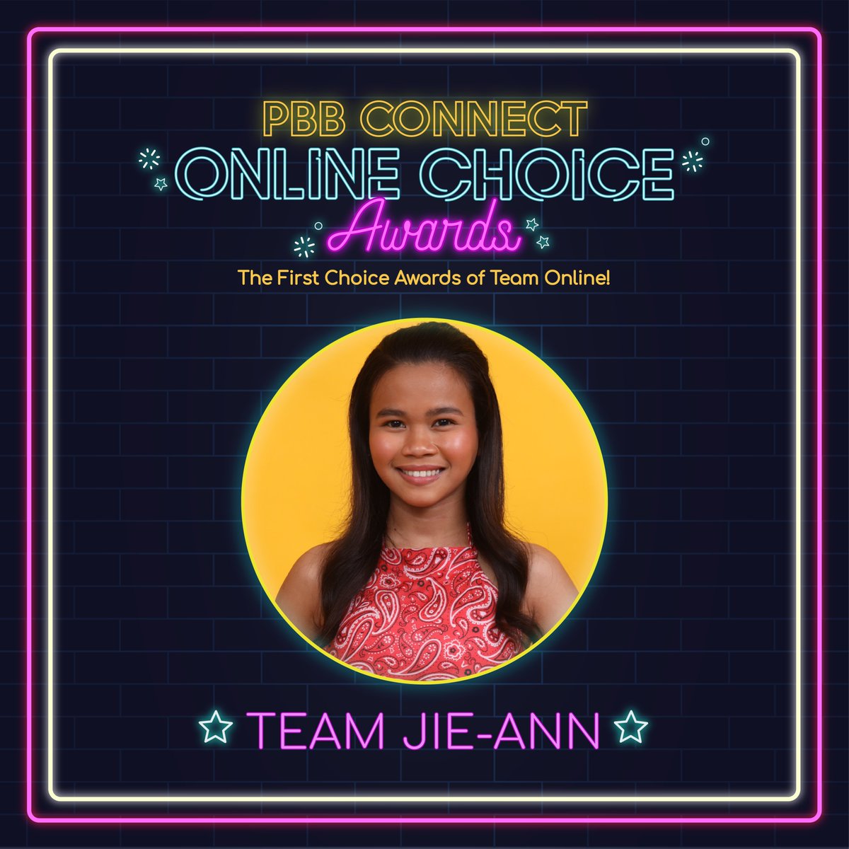 PBBabscbn's tweet photo. Team JIE-ANN dugtungan ang phrase na ito 
"CONNECTED ANG TEAM JIE-ANN BECAUSE..." at mag comment sa thread na ito! 

Be the MOST CONNECTED FAN GROUP!

*Fans should follow this account so we can count all comments on the thread. https://t.co/tK4j6a6Jqy