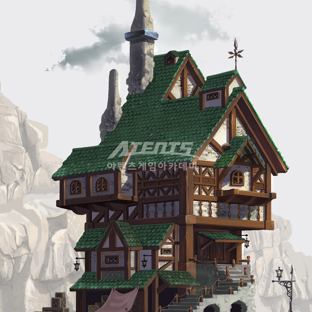 아텐츠 게임 아카데미 강남본원의 게임 원화 포트폴리오 오늘 #미세먼지 나쁨인데 그림으로 맑은 하늘을 봐야겠어! ▽원화가 포트폴리오 더  보러가기▽ https://t.co/BDb6skntQa #배경원화 #건물원화 #원화가 #원화모음 #아텐츠게임아카데미 #아텐츠게임 아카데미강남본원