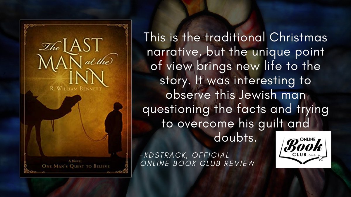 TwBookClub's tweet photo. "I rate this book 4 out of 4 stars. The author took an old story and made it new."

OBC Bookshelves Page: https://t.co/hGSYiW0SON

The Christmas Gift on FB: https://t.co/WcaX9lUo7E

#Christian #Historical #Fiction #Journey #Conversion #AlternatePOV #Jesus #Book https://t.co/JwwoUUlKcA