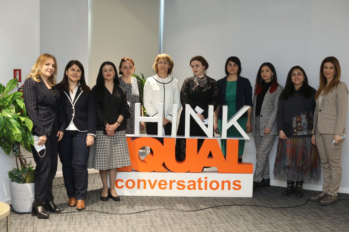 UNDPArmenia's tweet photo. On #IWD2021 , "Women in the Lead of Crisis Response" as part of #ThinkEqual talks was organized by @UNDPArmenia &amp; @OxYGenarm, w/frame of @JointGGF &amp; #SDC funded projects. We spoke 2 women leaders who went an extra mile in the time of crises. https://t.co/RH7xUkwgtP @UKinArmenia https://t.co/yxHkmzezko