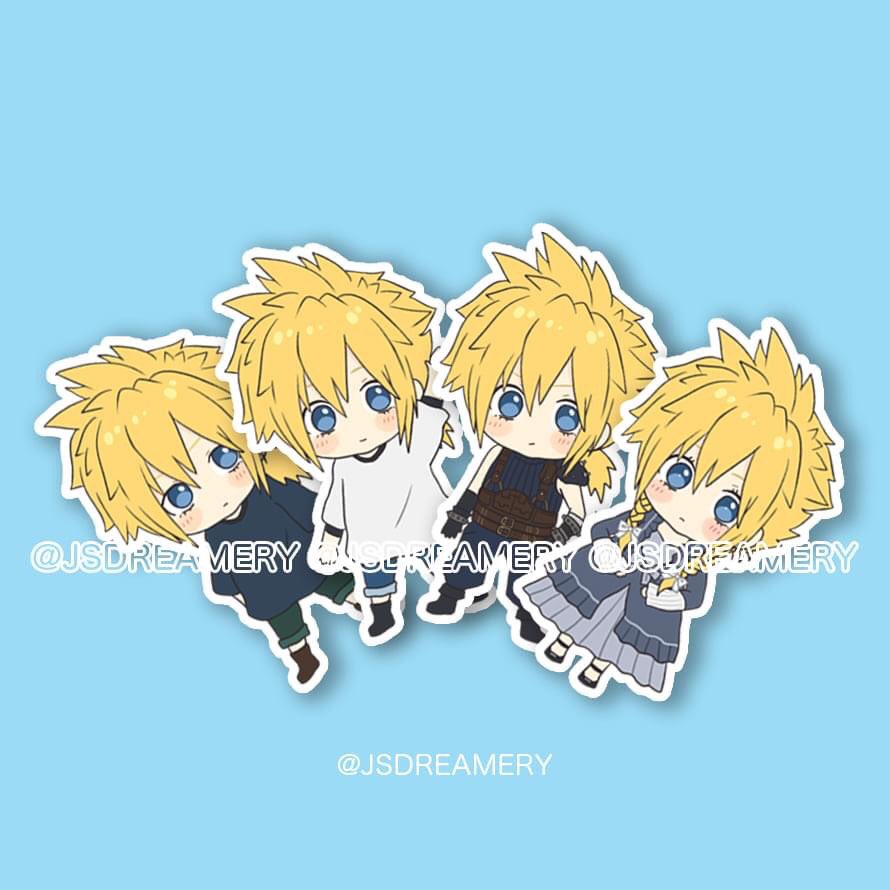 jsdreamery's tweet photo. RTS APPRECIATED 🙇♀️💕
⚠️FF7R Cloud Stickers⚠️
📥 Order form (Link in bio)
🕐 Until 22 March 10PM GMT
🌍 Worldwide
#animeart #art #FF7リメイク #イラスト #ファイナルファンタジー #FinalFantasy #artcommunity #ff7r #FF7Remake #homemadeart #Cloti #gameart #CloudStrife #クラウド https://t.co/1tcpfkjSrt