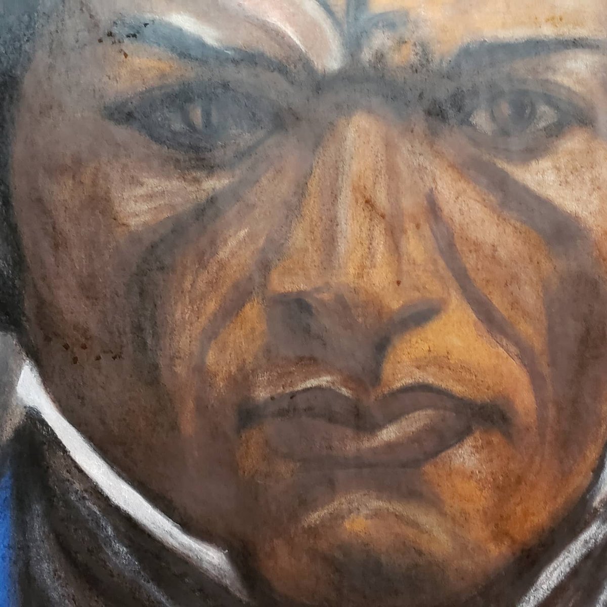 ValorBlack2's tweet photo. #frederickdouglass #freehand #chrishutchmfa #smokeschoolartcollective #art #blackart https://t.co/7z4ajhkpjA