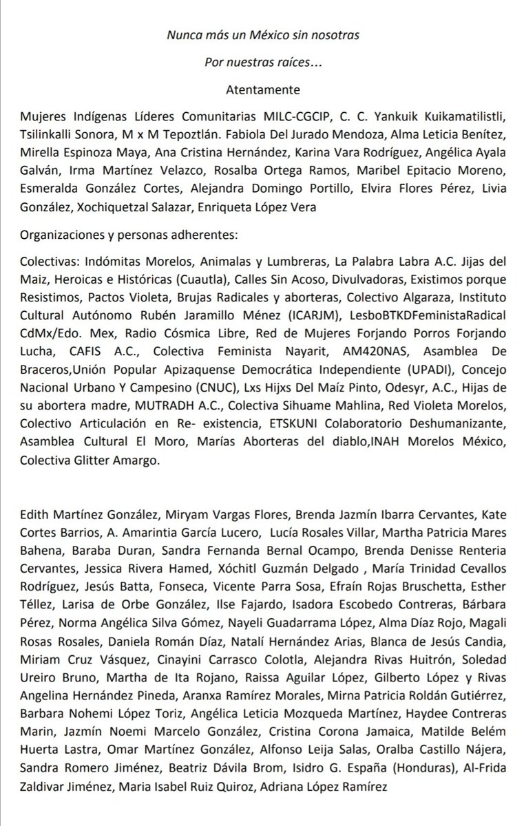 FabJurado's tweet photo. #SeSuman organizaciones al #LlamadoUrgente de @cuauhtemocb10 @TEEMorelos y al @MorelosCongreso para solucionar ya conflicto en #HueyapanMorelos,esperamos se actúe sin racismo y discriminación. #SolucionHueyapanYa #PueblosIndigenasSiImportan https://t.co/eWrYITy68K