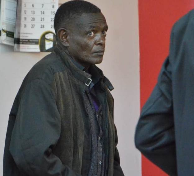 MUHURIkenya's tweet photo. The murder trial of an indicted police, David Gitahi, begins today at Voi High Court, nearly 2 years after he allegedly shot dead a reveller in Taveta. An autopsy showed Juma Mwanguku was shot four times in the chest, wrist and arm on Mar 29, 2019, while drinking at Rockland club https://t.co/ivsjW7CJj5