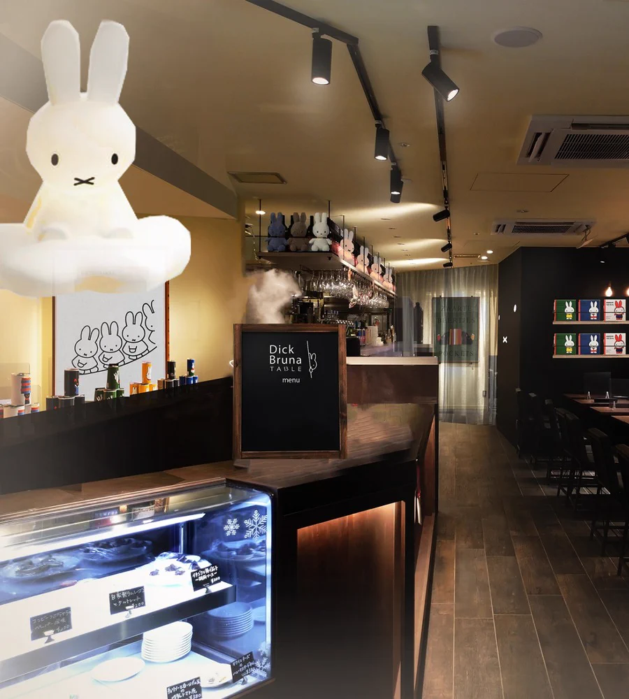 JR横浜駅南改札内にミッフィーの絵本作家『ディック・ブルーナ』さんの本格ワインバル＆カフェが誕生！ミッフィーモチーフのフードが可愛すぎる！！