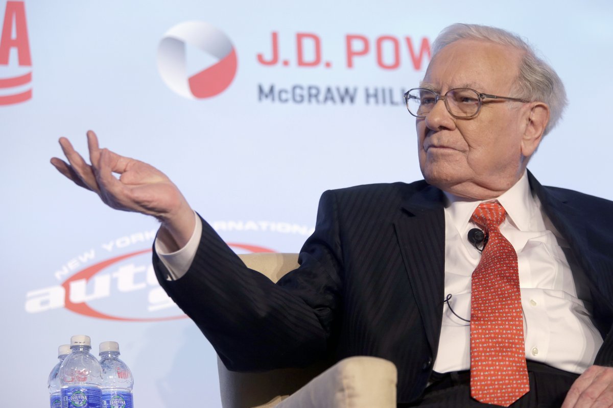 Warren Buffett’s fortune tops $100 billion as his stock soars