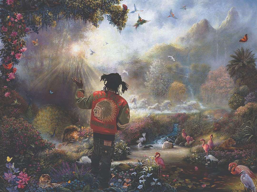 dancejasundance's tweet image. Anywho here's a pic of chief keef in the garden of Eden