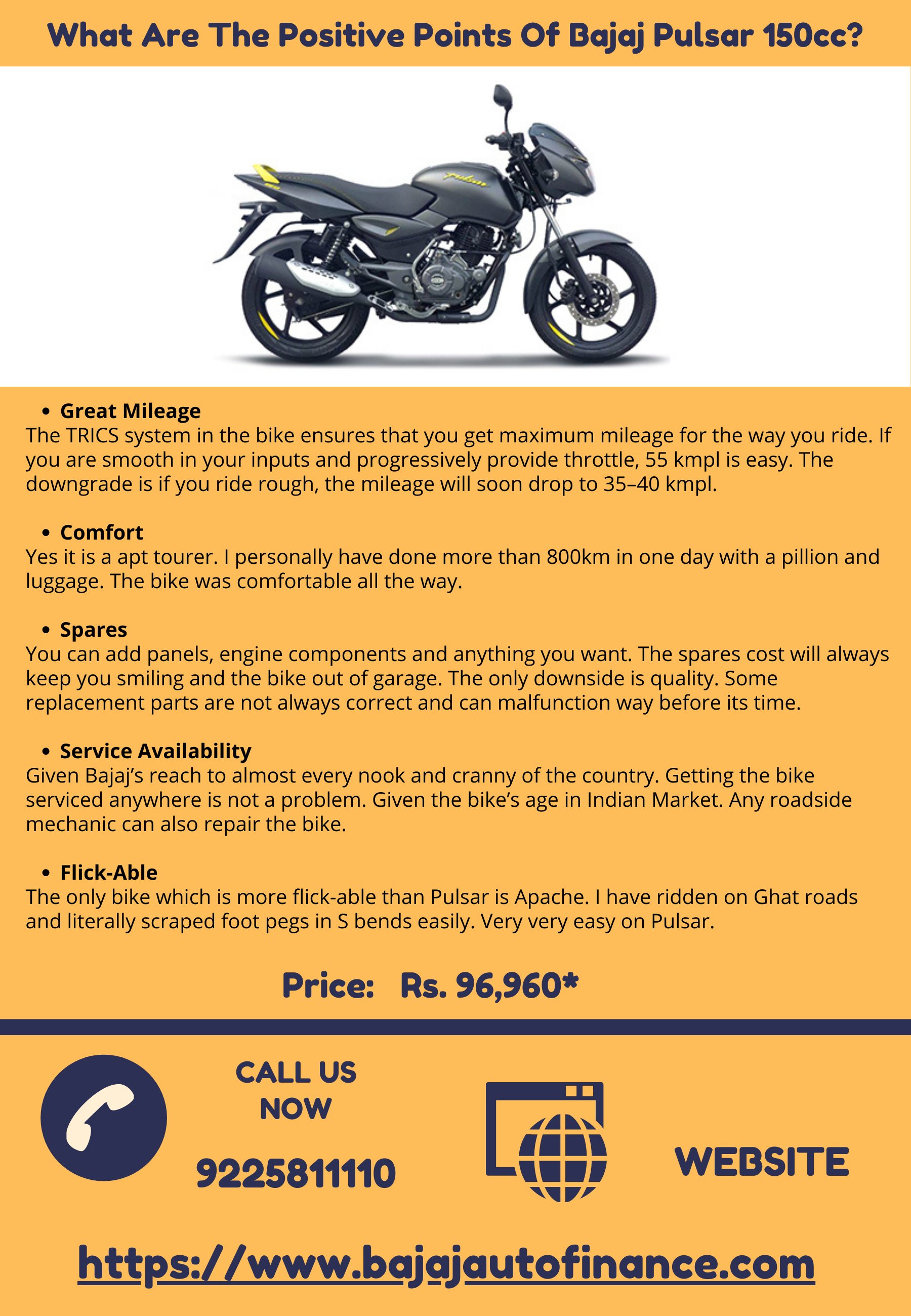 Pulsar 150 cc mileage deals