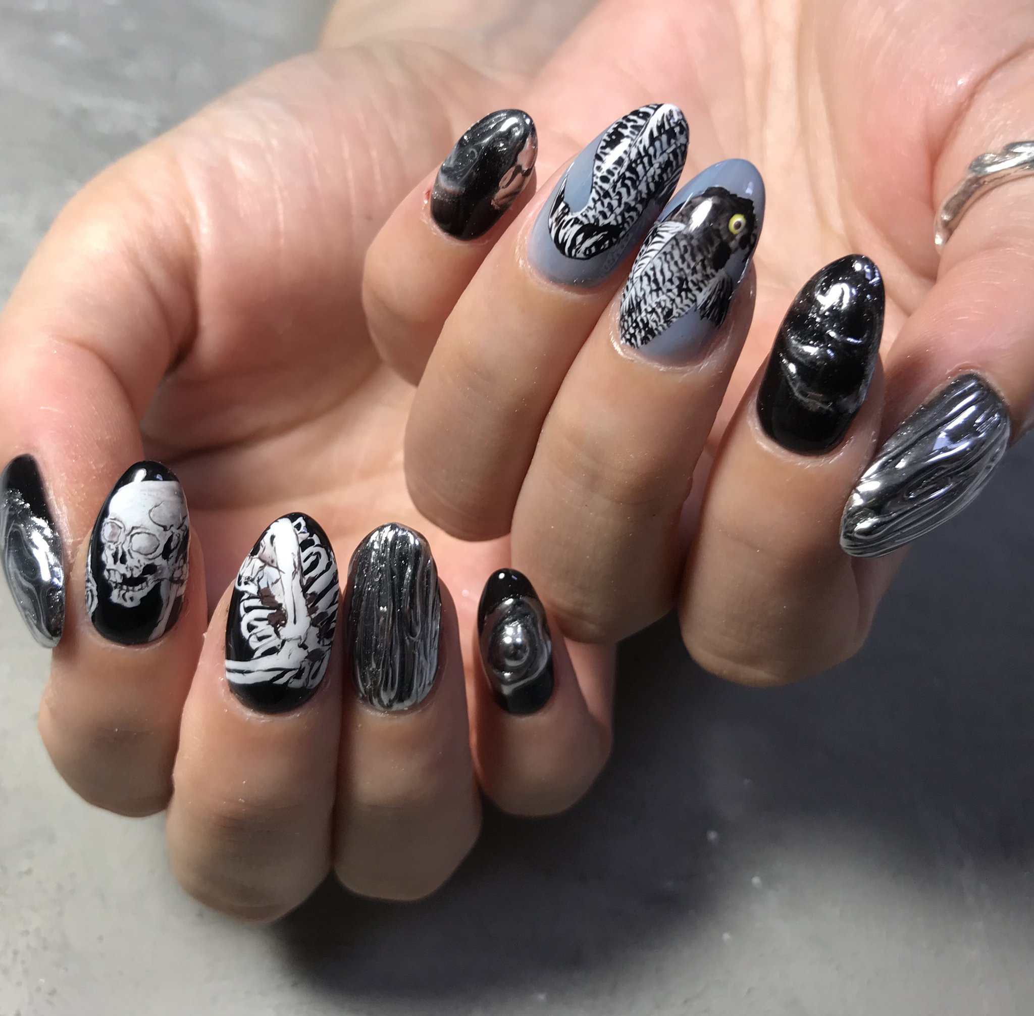 フィルイン専門店 西葛西ネイルサロン シェリール Cherir Googleマイビジネスの画像も 大分てんこ盛りにしたので お手すきの際にご確認お願いします 西葛西 西葛西ネイルサロン ネイル 春ネイル マグネットネイル ワンカラー