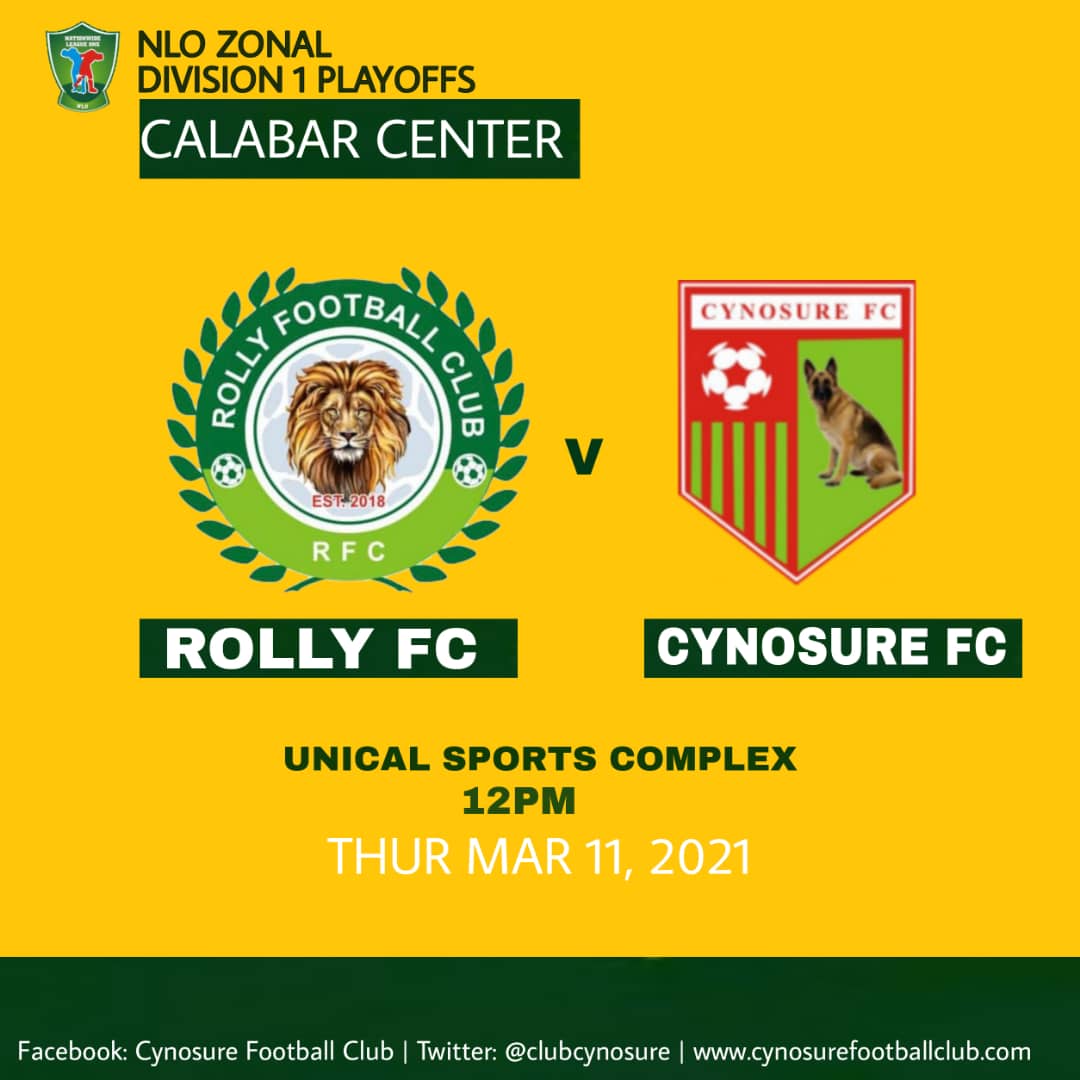 Cynosure_FC's tweet photo. MATCH DAY 3. 👁️

Focused and Determined To Secure The Points.

#NLO21
#ROLCYN
Calabar Center
#OneLoveOneSpirit https://t.co/unAFoW8oD3