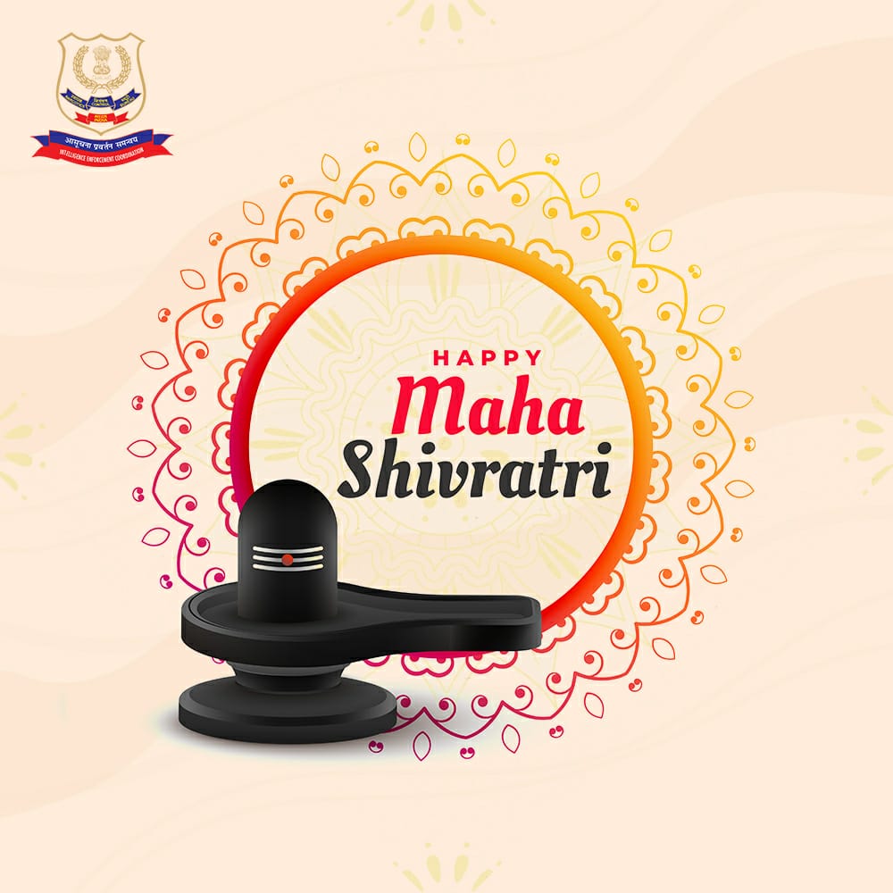 narcoticsbureau's tweet photo. Greetings on the auspicious occasion of #Mahashivratri. May the blessings of Lord Shiva bring peace, prosperity and good fortune in everyone’s lives. https://t.co/cX5o6bGer1