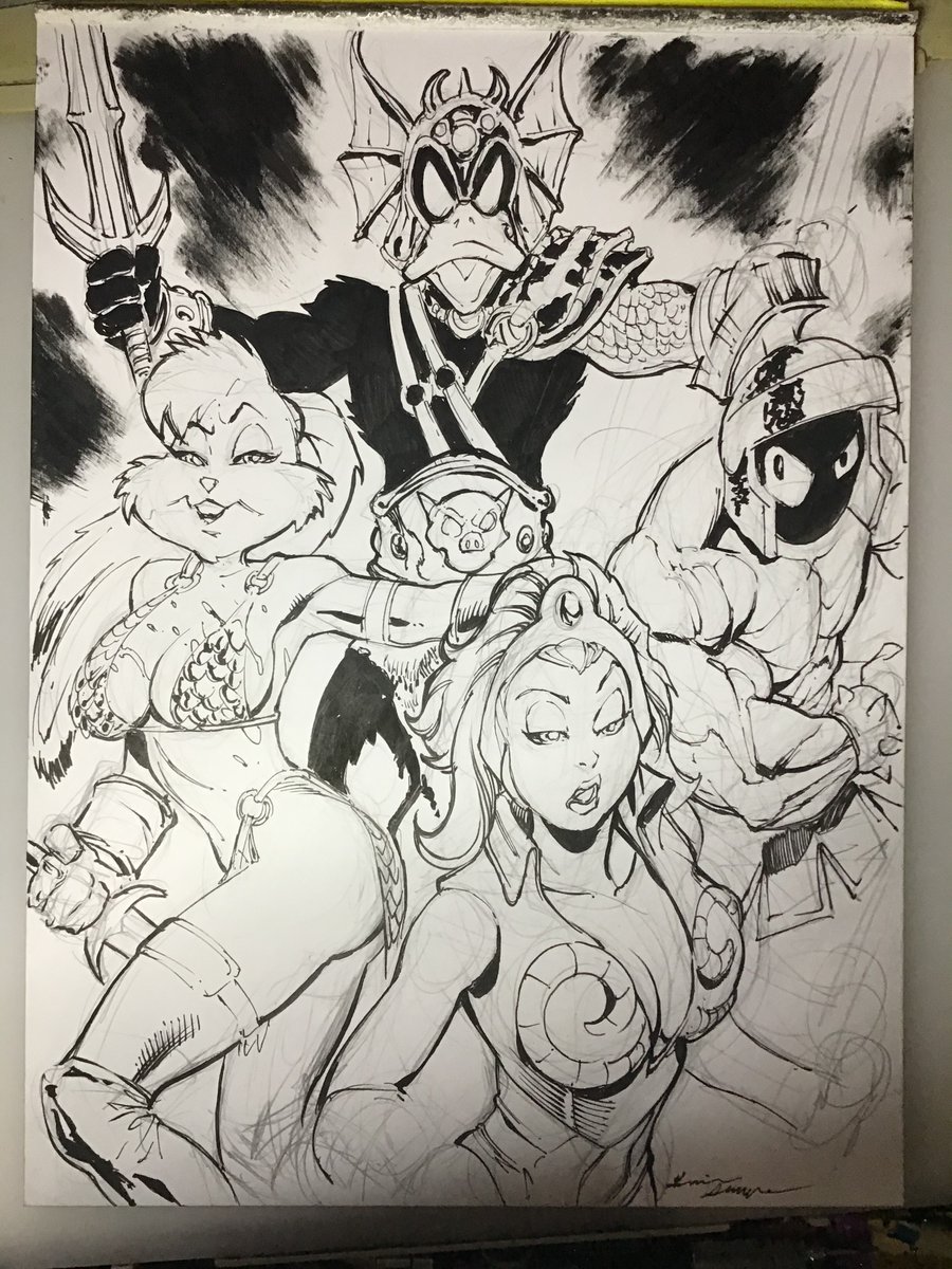 kevhulk73's tweet photo. @AbacusMike @YouTube #warduck #redlola #hellonurse #marvinthebarbarian #LooneyTunes #drawnandquartered #dungeonsanddragons #dnq #warduke #teela #MastersoftheUniverse #MOTUdrawingchallenge https://t.co/6ppxJ8KdE9