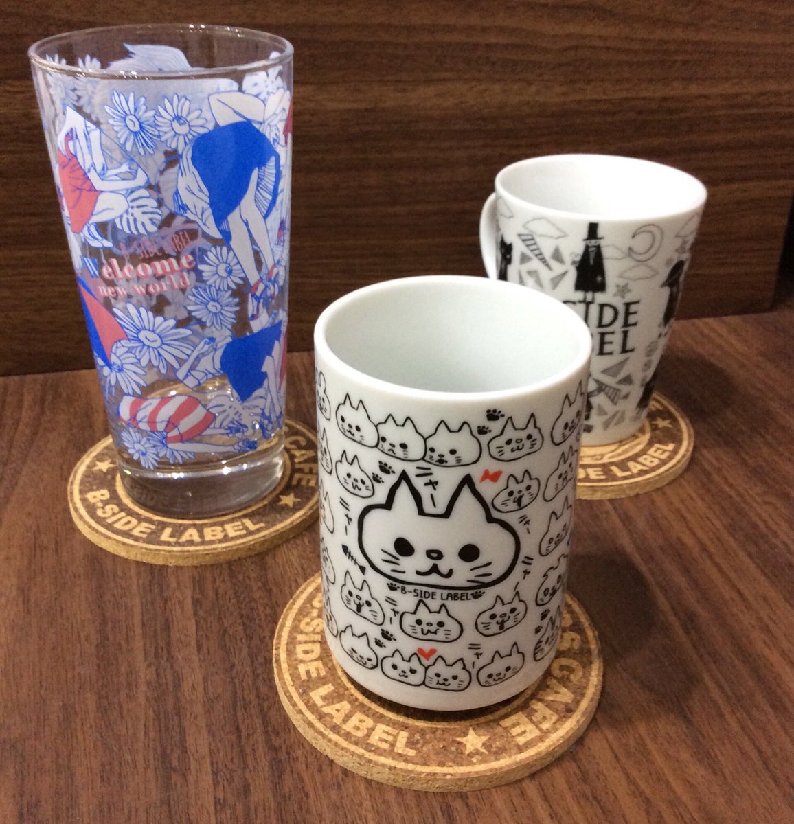 ステッカー屋 B Side Label V Twitter By原宿shop ビーサイドに キッチン雑貨 まで置いてるって知ってましたか グラス マグカップ 湯のみ お写真に載せきれない他デザインもお作りしています おうちのほっと一息 可愛さもプラスしてみませんか