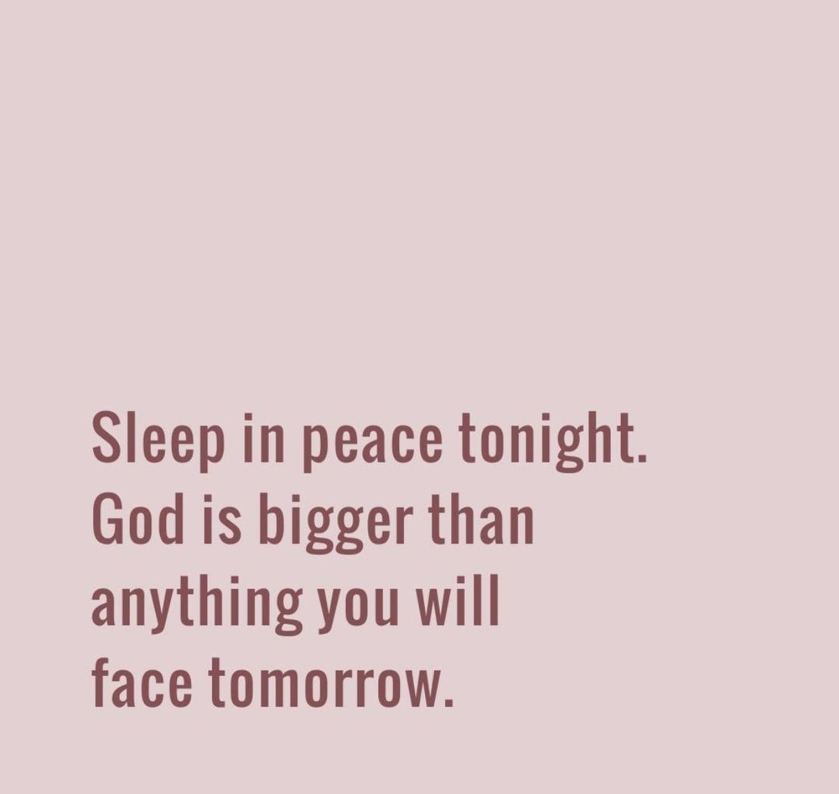 RealRomaDowney's tweet photo. Sleep in Peace tonight . God is bigger than anything you will face tomorrow 💜 https://t.co/QSlPsibI5i