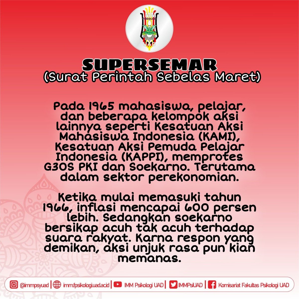 IMM Fakultas Psikologi Universitas Ahmad Dahlan tweet media