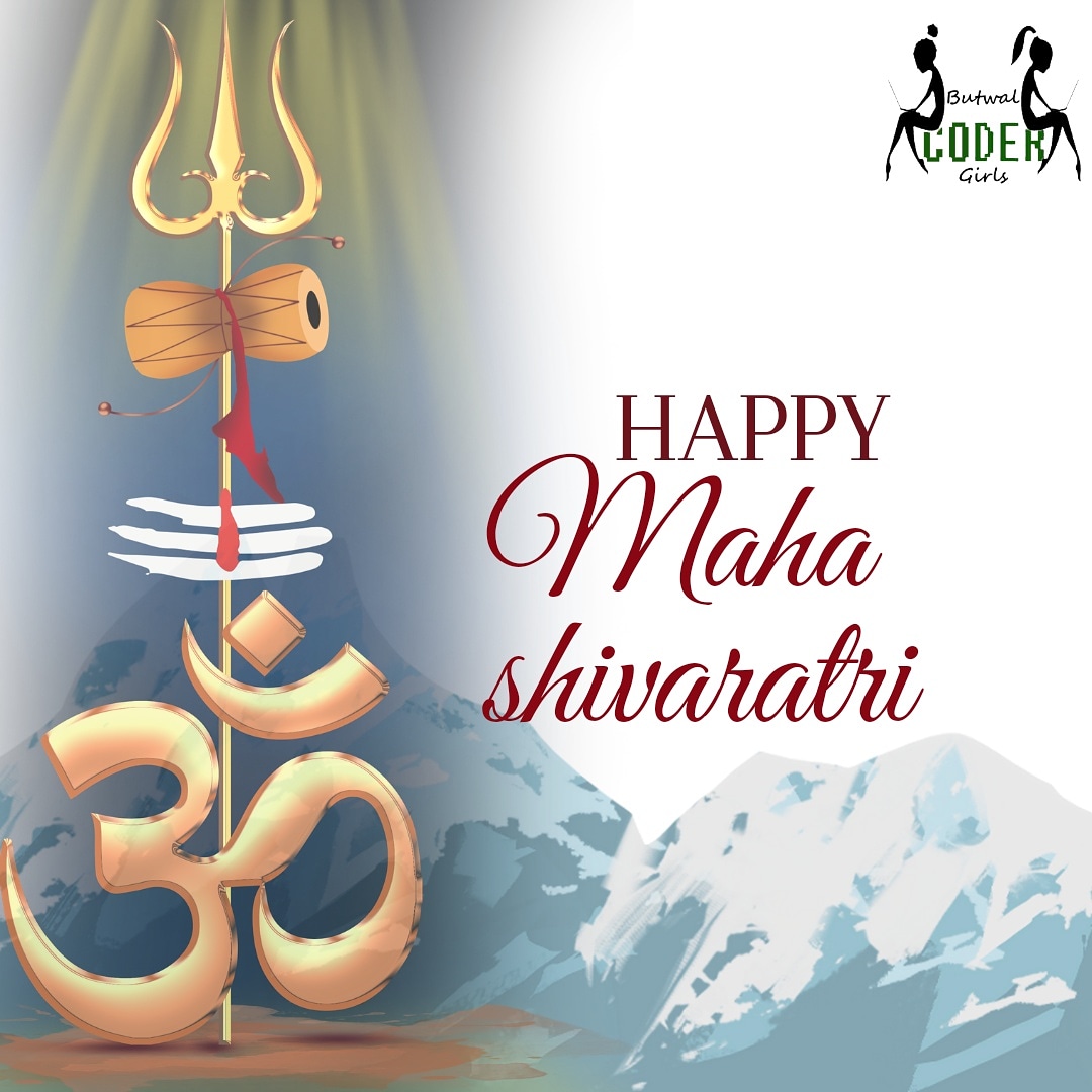 GirlsCoder's tweet image. Wishing you all a very Happy Mahashivaratri🕉️
May the choicest blessings of Lord Shiva bring happiness,peace,good health, wealth, prosperity and harmony to your life!❤️
#Mahashivaratri 🔱
#bcgirls
