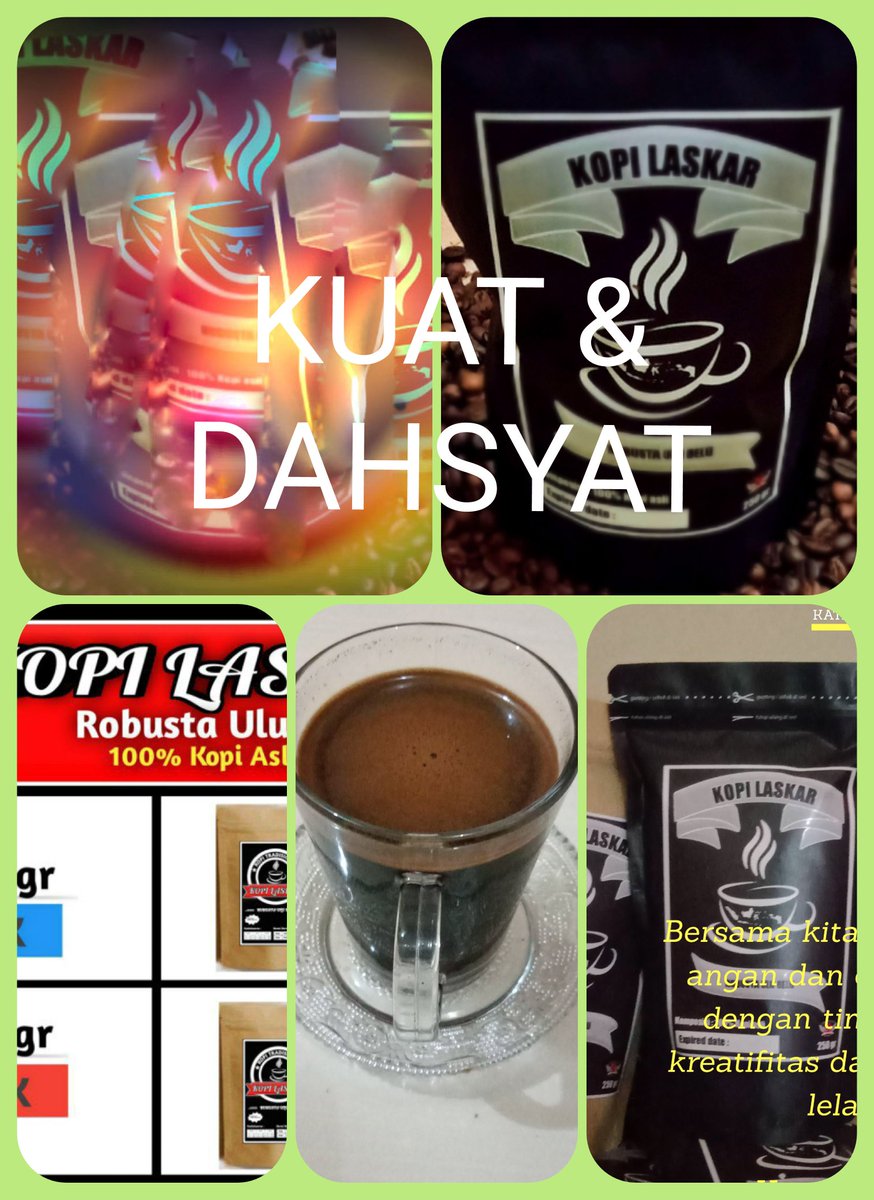 KopiLaskar_'s tweet photo. Selamat siang sahabat..
Di suasana Isro' Mi'raj 1442 H ini kita berdo'a untuk hal² kebaikan dan juga persahabatan. 🤝❤️
Ada 10 bks Kopi Laskar (5bks robusta + 5 bks Arabika)
Like
RT
Follow @Tambak_sumur
Replay hal hal baik (bebas)
End malam minggu..
🤝❤️
#KopiLaskarNusantara https://t.co/yG8nMOb8fM