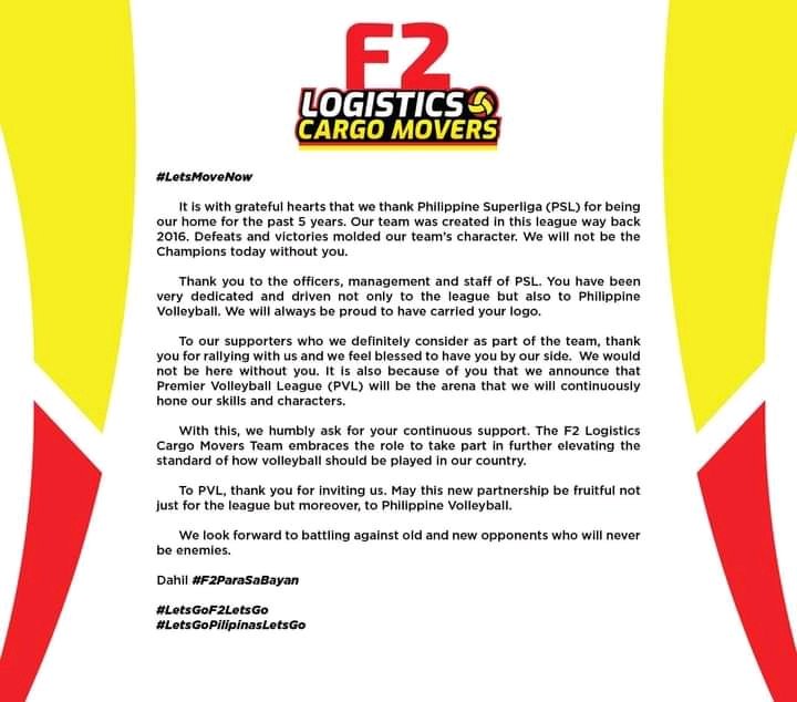 flooydyy's tweet photo. The long wait is overrr. Welcome to #PVL2021 F2 Logistics Cargo Movers ππ€β€οΈ
#LetsMoveNow
#LetsGoF2LetsGo
#F2toPVL
#F2ParaSaBayan
#F2LogisticsCargoMovers https://t.co/rmc2t8eY0u