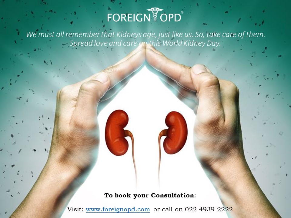 ForeignOpd's tweet photo. On the occasion of World Kidney Day, let us promise ourselves that we will be more careful and concerned about our kidneys as they are very important.

#ForeignOPD #nephrologist #kidneys #secondmedicalopinion #healthcare #socialdistancing #humanbodyfacts #WorldKidneyDay https://t.co/CGohTNBJ4W