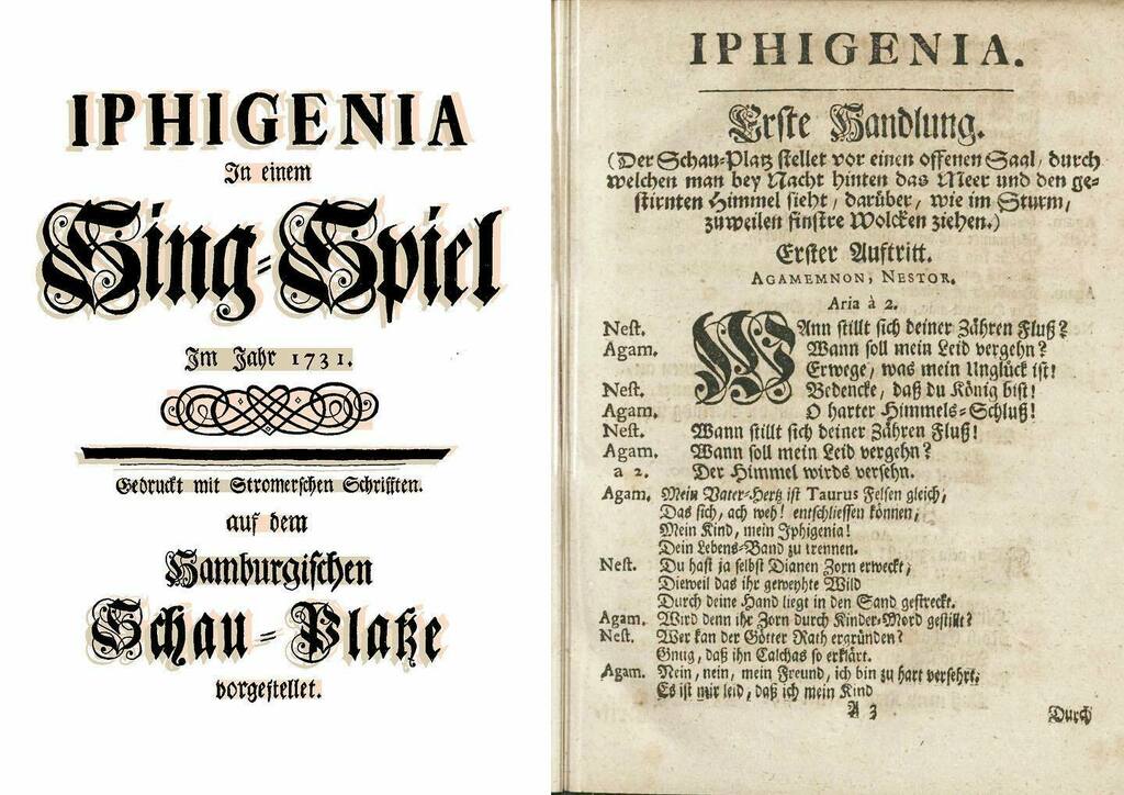 StabiHH's tweet photo. Heute in einer Woche ist es soweit, das an Barock-Musik interessierte (nicht nur Hamburger) Publikum darf sich auf die Erstwiederaufführung einer Barockoper aus dem 18. Jahrhundert freuen, „Iphigenia in Aulis“ von Carl Heinrich Graun. Das Konzert kann on… https://t.co/UewewbZOTg https://t.co/Jhu35B1oHY